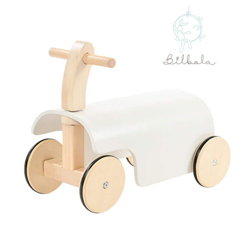 Triciclo de madera estilo Nórdico