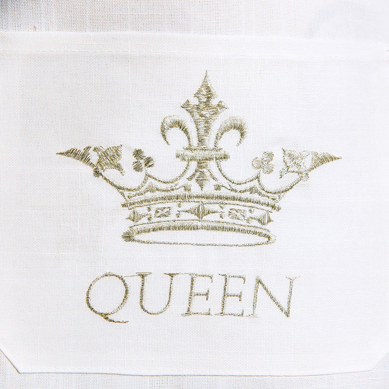 Vista de Delantal serie Queen