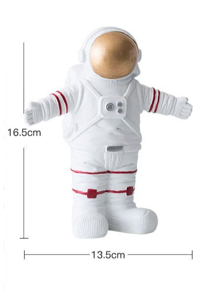 Vista de Astronauta abrazo